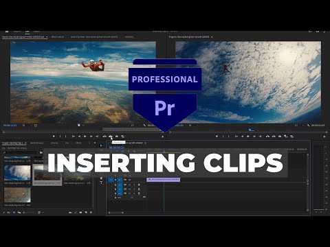 Adobe Premiere Pro: Inserting Clips