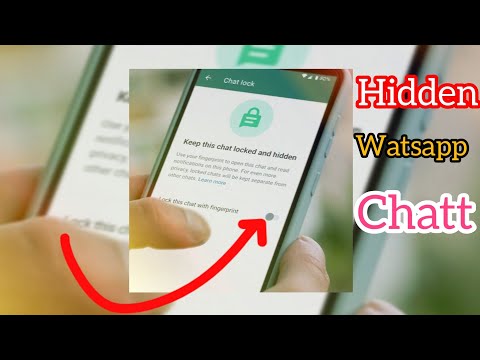 Watsapp chat lock kaise kare | how to chat lock on watsapp | how to hide chat on watsapp