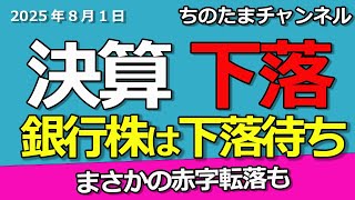 暴落決算が多いか？　三井住友は耐えた。商船三井は増配も…　日本製鉄がまさかの赤字転落