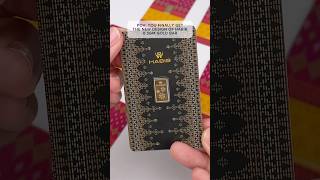 HABIB Introducing The 0.5gm Gold Bar Songket Edition, With The Latest Design!