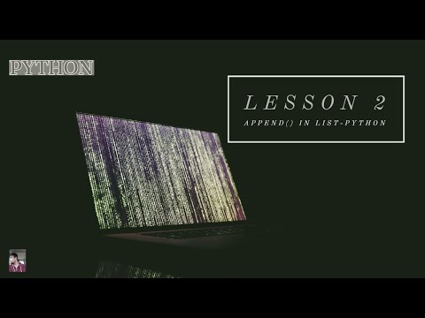 Python | Programming Lesson 2 |  List - Introduction