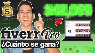 ¡Me convertí en Fiverr Pro! ¿Cuánto #dinero gano por semana?