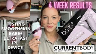 TESTING CURRENTBODY SMOOTHSKIN BARE+ IPL HOME HAIR REMOVAL DEVICE | 4 WEEK RESULTS!