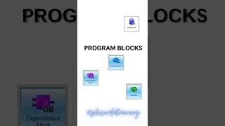Different Program Blocks in Siemens TIA Portal #plc #automation #siemens #TIAPORTAL #SCADA #HMI #VFD