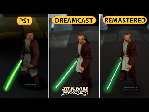 STAR WARS: Episode I: Jedi Power Battles ALL VERSIONS | Graphics & Gameplay Comparison