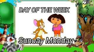 ||DAY OF THE WEEK ||KIDS STUDY TV TIME ||