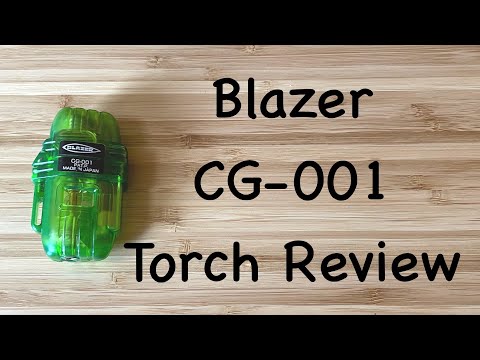 Blazer CG-001 Butane Torch Lighter Review