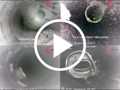 DHVI | Downhole Video Quadruple Montage