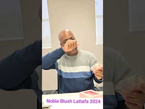 New Lattafa #lattafa #nobleblush #fragranceshorts ##arabianfragrance #4u #foryou #foryou