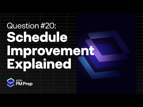 PMP Exam Practice Question Breakdown #20: Schedule Improvement Explained