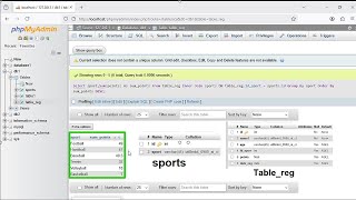 How to query to sum rows in column based on another column between 2 tables in mysql phppmyadmin