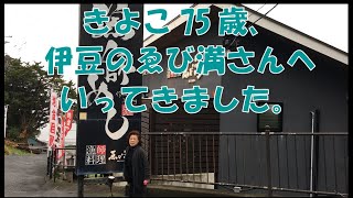 きよこ75歳、伊豆のゑび満さんへ行ってきました。