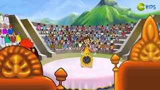 Music Festival At Rajmahal | Magic Bhootu | Super Power Kids Show | Zee Kids