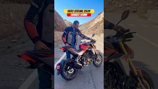 Hero Xtreme 250R Exhaust Sound REVEALED | BikWale #shorts