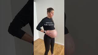 The MOST Important Pregnancy Exercise! #shorts #pregnancy #pregnancytips