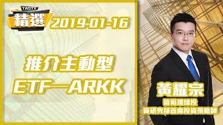 【精選重溫 2019-01-16】推介主動型ETF—ARKK