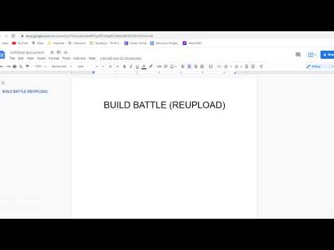 BUILD BATTLE (REUPLOAD)