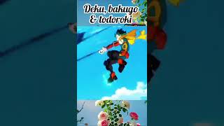 deku vs dark might | deku, bakugo & todoroki #fyp #shorts #shortsfeed #anime #myheroacademia