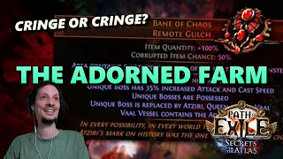 Back for round 3 -  Adorned farming strat via Duo Chance Scouring - PoE #932