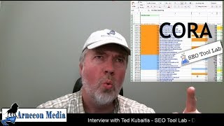 CORA SEO Software - Demo and Interview with Ted Kubaitis