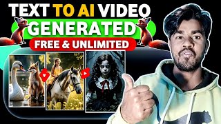 Text to video ai free | Unlimited ai video generator free |  Ai text to video