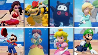 All Characters Victory ＋ Lose Animations - Super Mario Party Jamboree (Japanese)