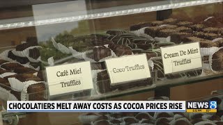 Cocoa prices are rising. What does that mean for local chocolate shops?