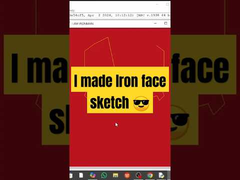 MIND-BLOWING! I Sketched Iron Man in Python… and The Result Will SHOCK You! 🤯🔥