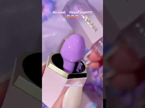 No kidding?! 😳 SHEGLAM finally launched a purple blush?!💜 💜 💜 🌟