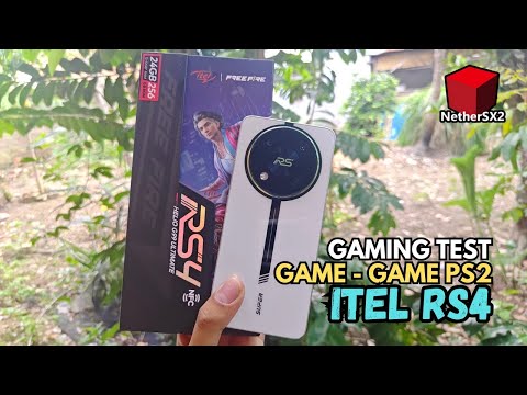 GAMING TEST Game PS2 On ITEL RS4 - Mediatek Helio G99 Ultimate - NetherSX2 Emulator