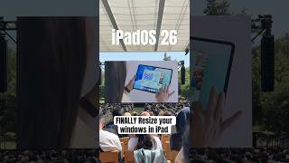 Resize Your Windows in iPad - iPadOS 26 HUGE New Feature