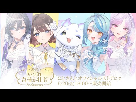 【告知PV】いずれ菖蒲か杜若 1st Anniversary グッズ【6/20発売】【 #あやかき1stANV 】