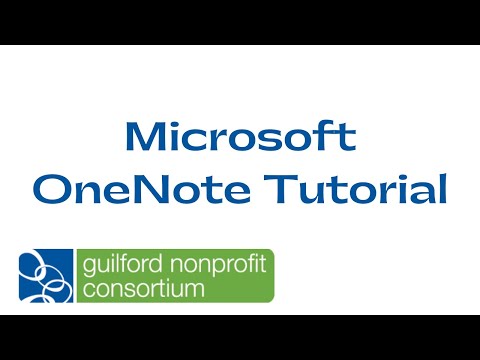 Using Microsoft OneNote
