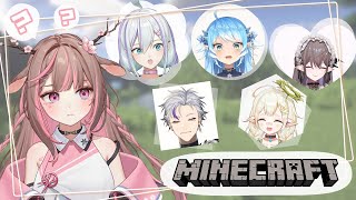 【EXITUS聯動】小鹿帶小雞，MINECRAFT郊遊趣 【神無月鹿比🦌】 | @Paroniie @SHIUCODA @L1KaRuZ @Arrynia @HimegiMichika