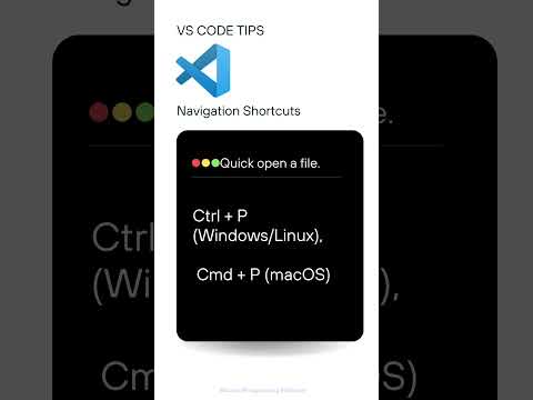 Quick open a file | VS Code Tips and Tricks