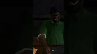 Big Smoke Using The Burger Cheat Code #animation #gta #gaming #memes #gtasanandreas #funny #bigsmoke