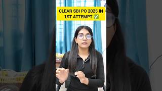 5 points, You need to clear SBI PO in 1st attempt ✅ #sbipo #bankexams