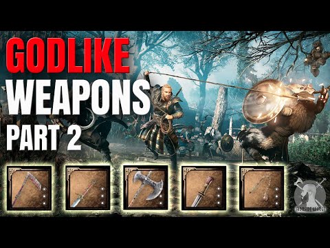 Assassin's Creed Valhalla - The STRONGEST WEAPONS and How To Get Them! (P2)