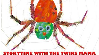 The Very Busy Spider by Eric Carle Read Aloud with my boy