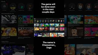 How to get to my roblox game when finished #gamemaking #gubby #hangout #verycool #mustplaygame