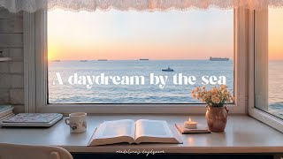 a daydream by the sea ⭐ romanticize your life with 2025 stress relief guitar music with ocean waves