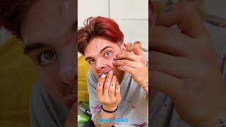 Scary Mask Surprise in Bed! 😂 #ComedyGold #PrankTime
