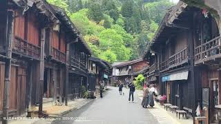20250512 上午前往常去的長野縣宿場町老街散步，原來「妻籠宿」也能拍出像「奈良井宿」般的絶景，漫步至「妻籠郵便局」及「妻籠宿本陣」拍完折返