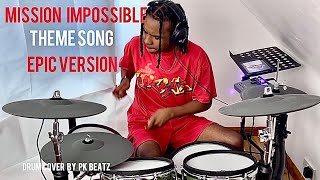 The Mission Impossible Final Reckoning Theme Song - Lalo Schifrin (Drum Cover) #missionimpossible