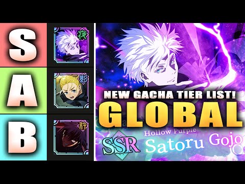 *GLOBAL* SELECT, STANDARD & GSSR GACHA TIER LIST! (JJK: Phantom Parade)