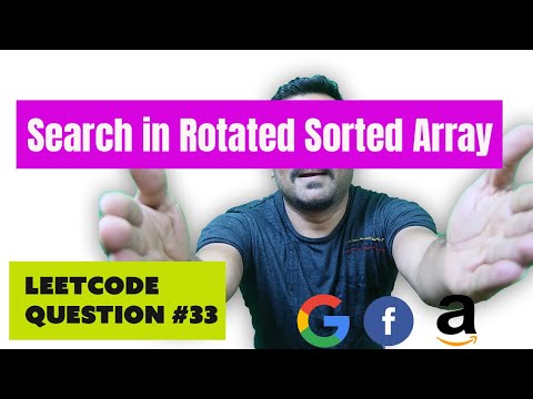 Search in Rotated Sorted Array | leetcode 33