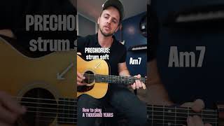 How to Play A Thousand Years Smooth