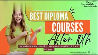 Top Diploma Courses After 10th – Build Your Career Early!