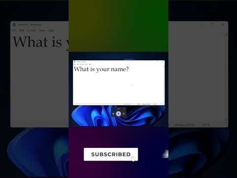 Windows 11 Voice Typing feature  #Shorts
