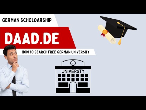 Detailed Video on How to search free german university|How through DAAD| German scholarship Funding|